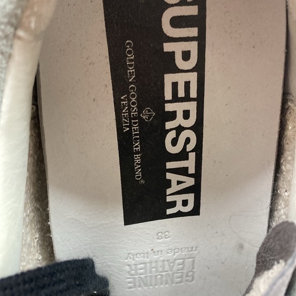 Golden Goose Glitter leopard print sneakers size 38 like new condition - Picture 12 of 15